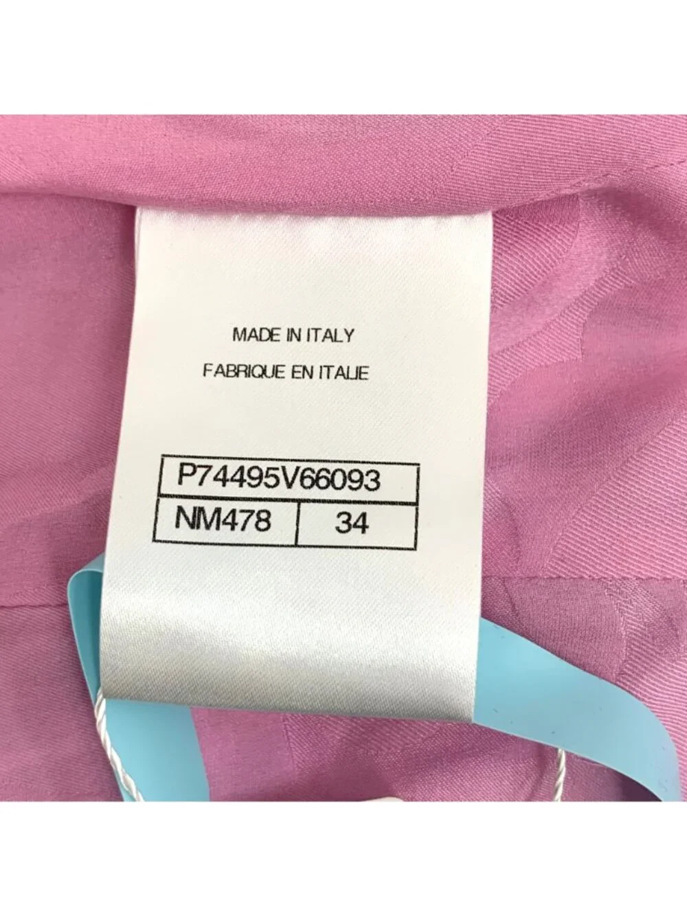 Chanel 2023 Pink Cotton Tweed Halter Top